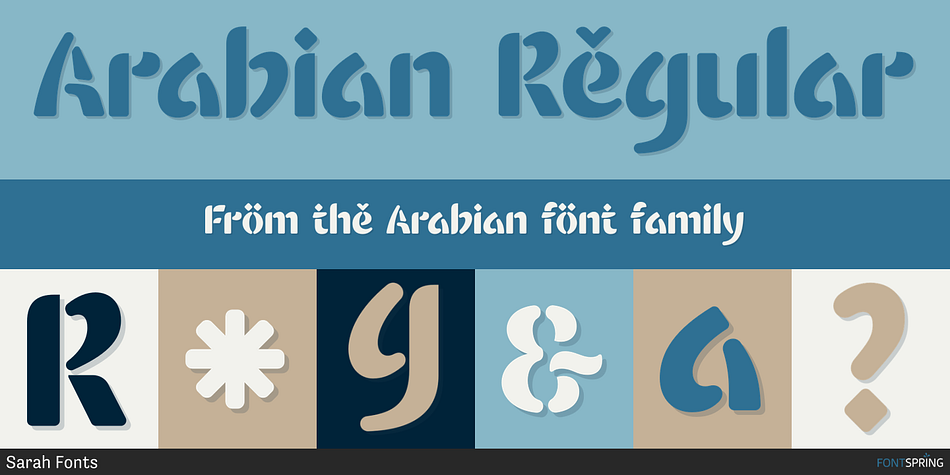 Arabian Regular Font