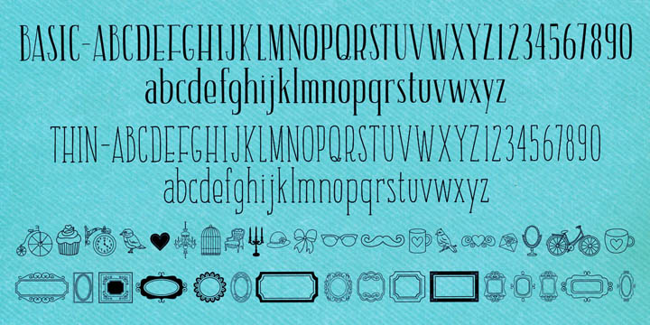 Emphasizing the popular AMOUR font family.