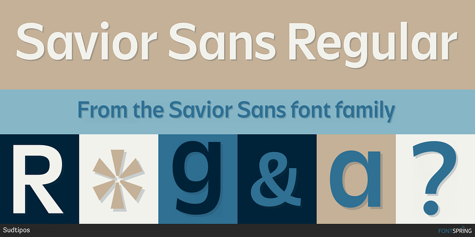 Savior Sans Regular Font