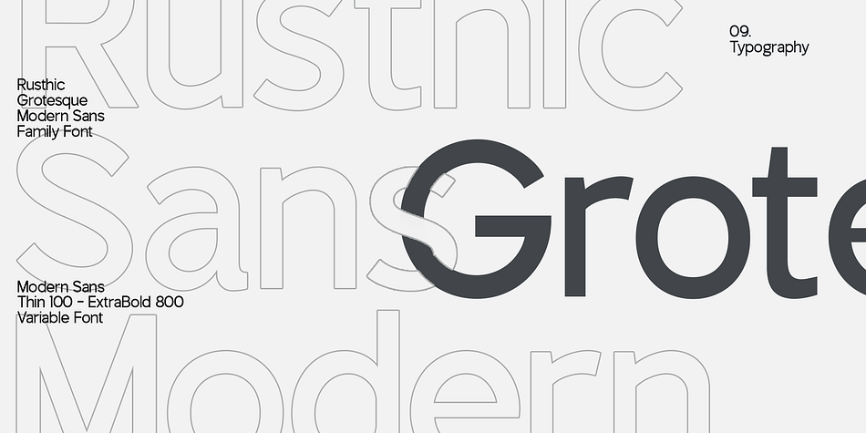 TT Rusthic Grotesque Sans Font