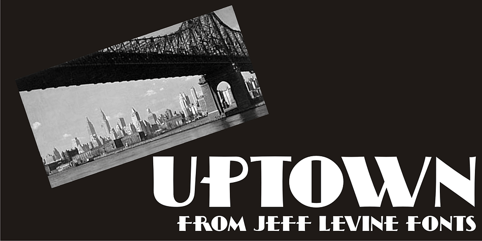 Uptown JNL was found amidst the pages of a 1944 edition of the vintage lettering design book entitled "Sixty Alphabets".