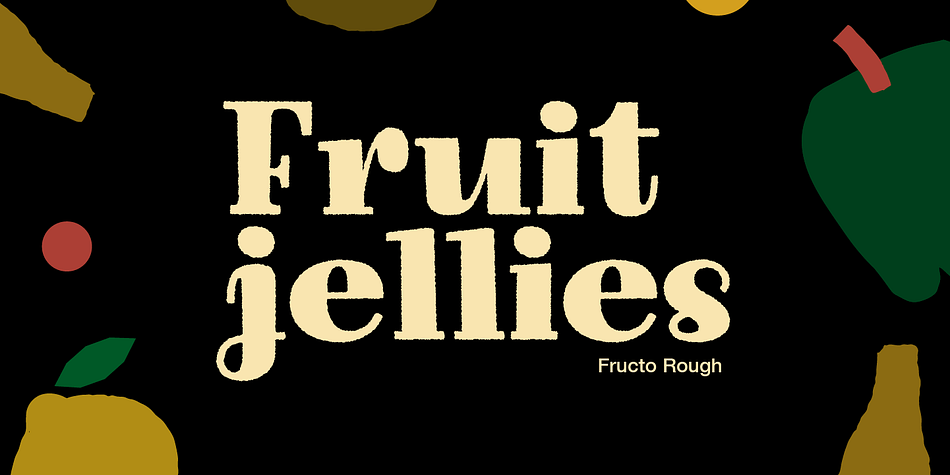 Fructo is a two font, slab serif family by Literat Studio.