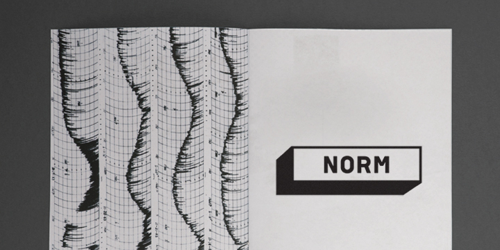 Institut font family sample image.