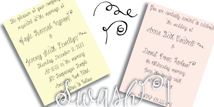 Highlighting the Austie Bost Versailles font family.