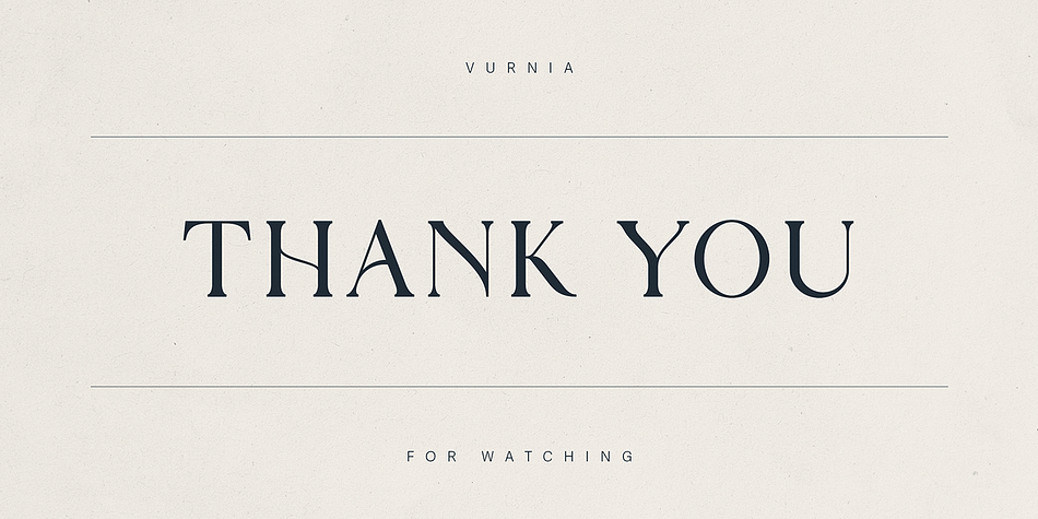 Vurnia Font
