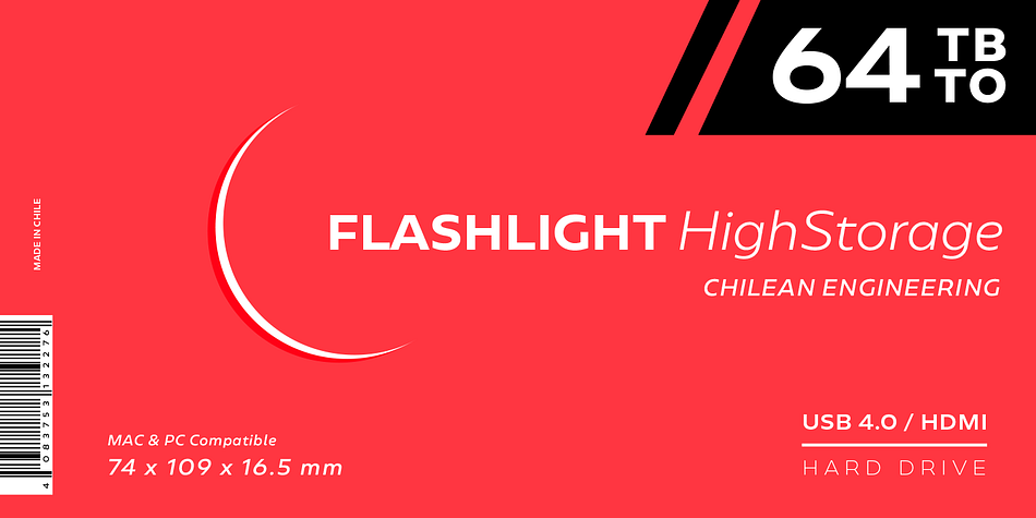 Designed by PeGGO Fonts, Geometrica is a sans serif font family.