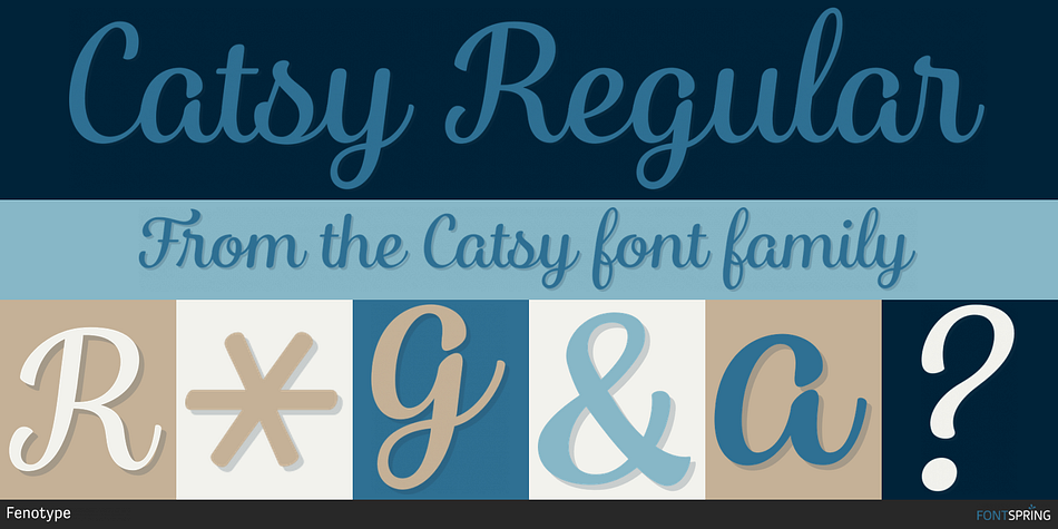 Catsy Regular Font