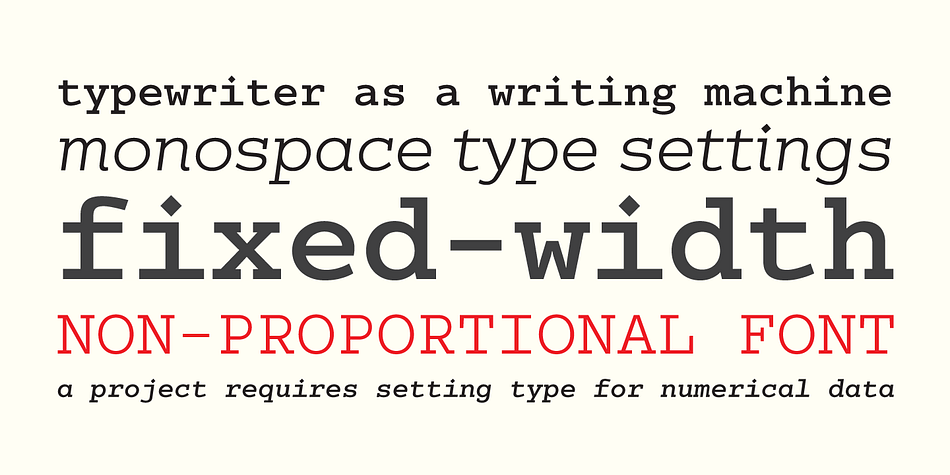 Colón Mono is released in OpenType format with extended support for most Latin languages, and includes some opentype features.