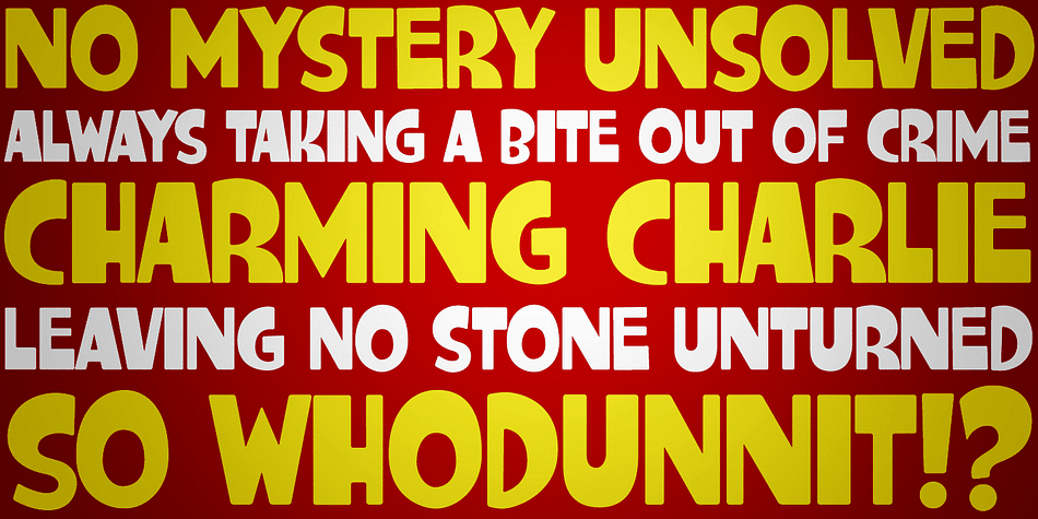 Looking for a fun, offbeat, and fantastic font?