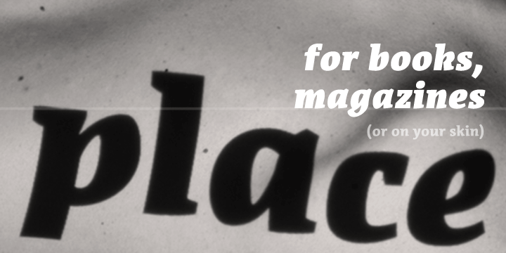 The differences between thick and thin are less strongly marked than in oldstyle text faces; yet the diagonal stress needed to facilitate reading is partly provided by the letter shape itself: sharp angles and italic construction give the right dynamism to the text.