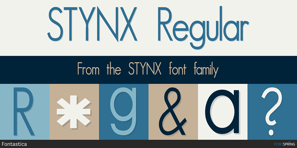 STYNX Regular Font