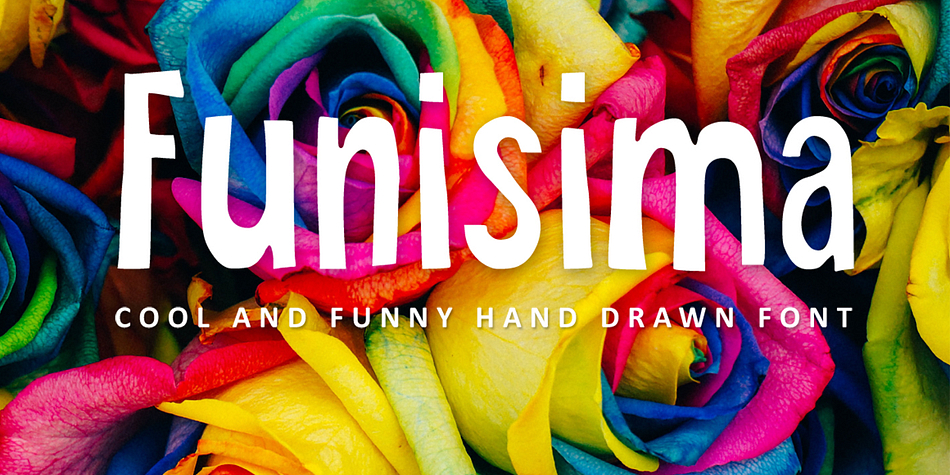 I would like to introduce you Funisisma –  the original cool & funny handwritten sans-serif font.