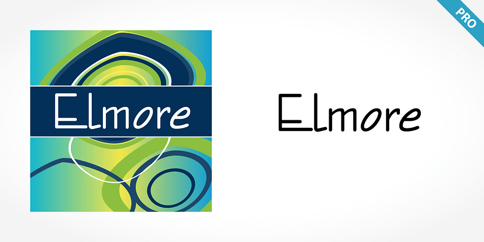 Displaying the beauty and characteristics of the Elmore Pro font family.