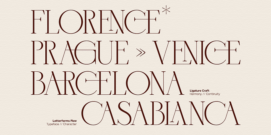 GC Trench Vogue - Chic Elegant Serif Font