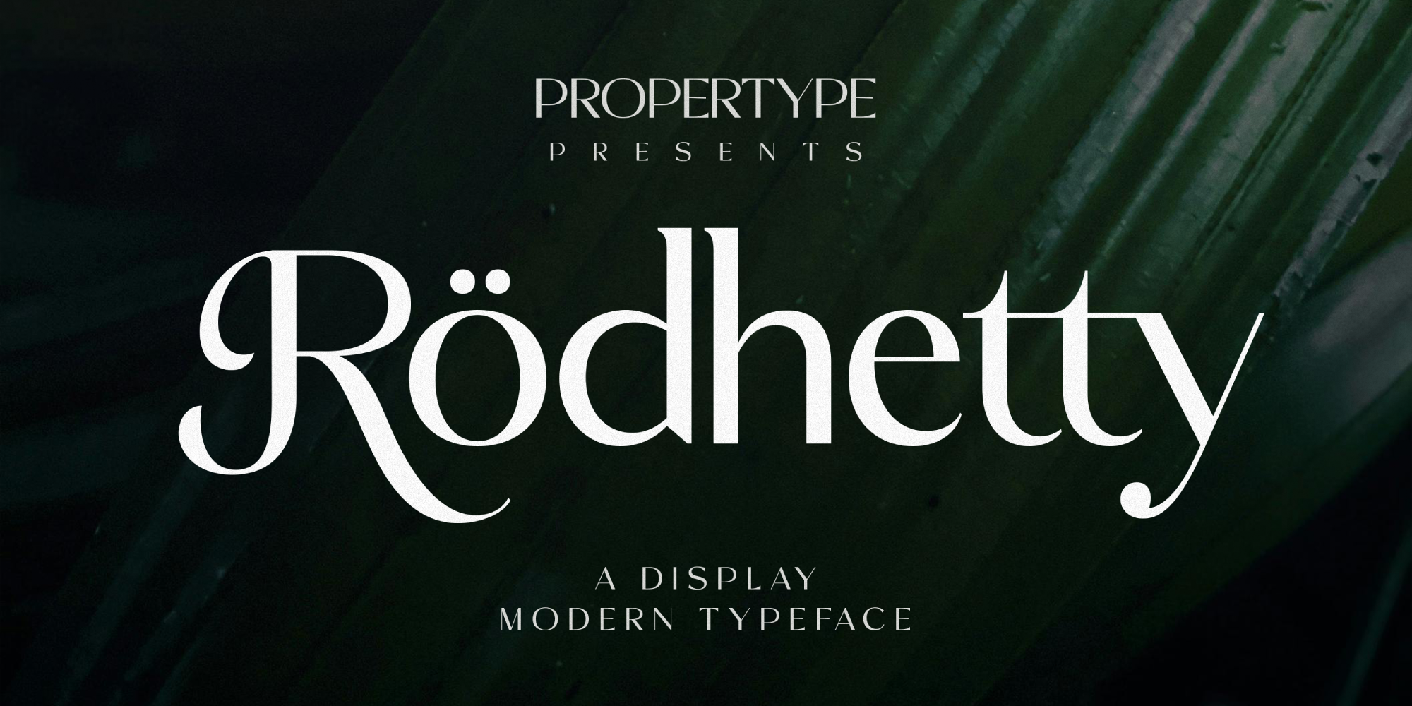 Rodhetty Font