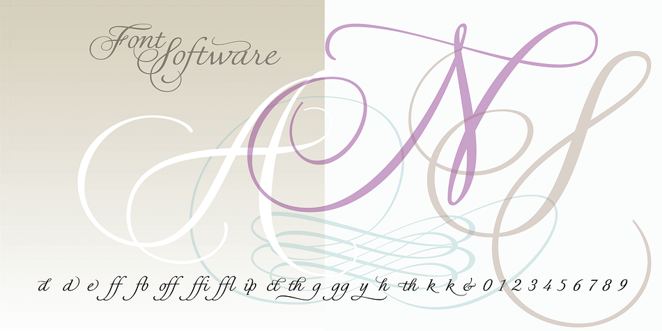 During this period three different hands were developed in France: Ronde (an script deriving from “Civilité”), “Lettre Italianne” and Bâtarde Coulée that is a modification of ronde.