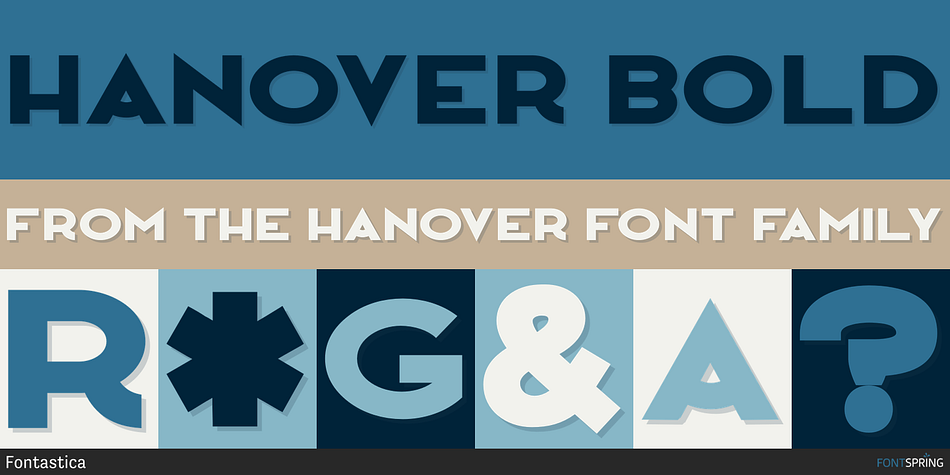 HANOVER Bold Font