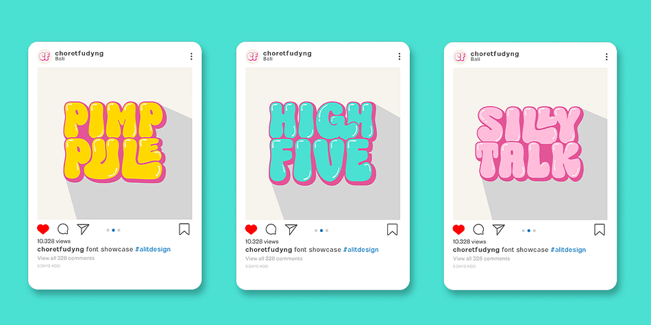 Choret Fudyng Font