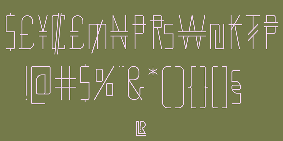 Highlighting the Dustria font family.