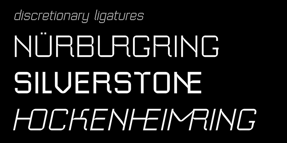 Geomanticus is a a four font family.