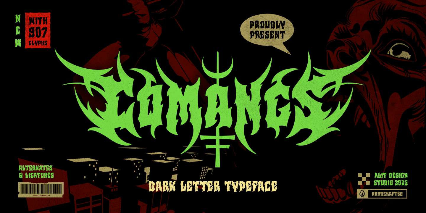 Comang Typeface