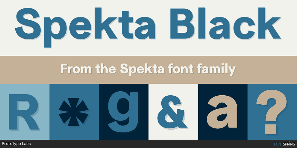 Spekta Black Font