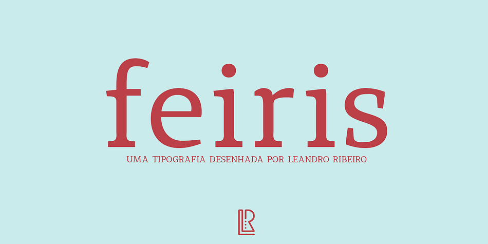 Displaying the beauty and characteristics of the Feiris font family.