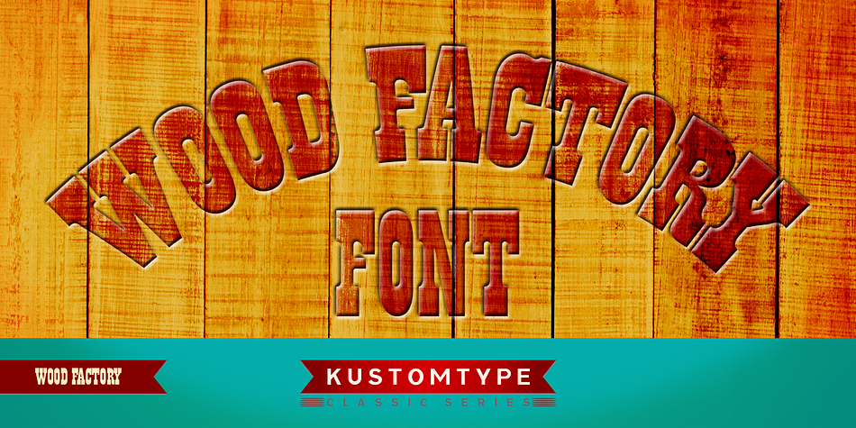 Original Woodtype Font