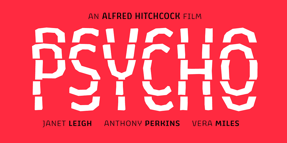 This new version preserves the rustic aesthetics of the original typeface, but it lacks of curves and it visually looks as if it was a nirregular font.