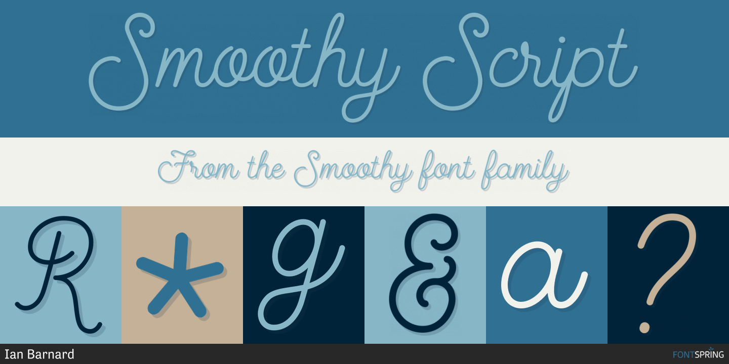 Fonts similar to Smoothy