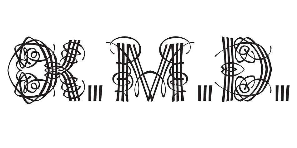 Raffish is a display typeface with its formal base in Dutch type designer Henk Krijger’s seminal typeface Raffia - the most decorative and handsome of script typefaces.