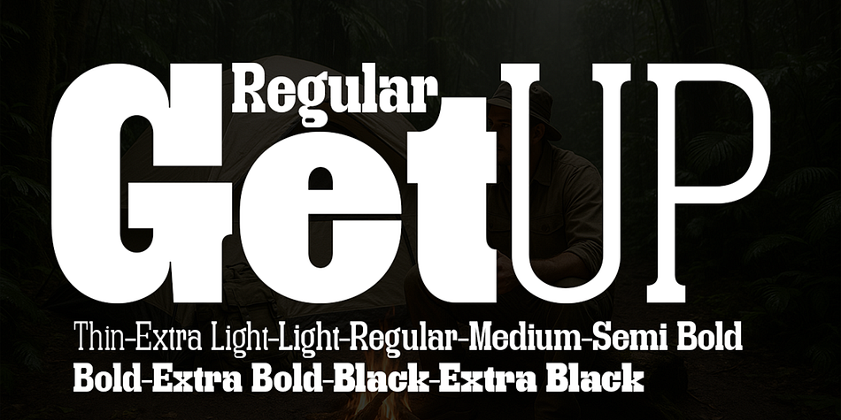Get Up Font