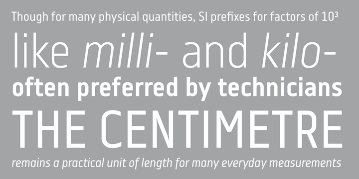 Centima Font
