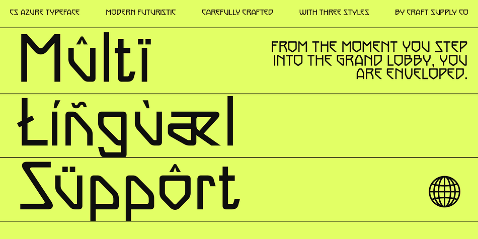 CS Azure Font