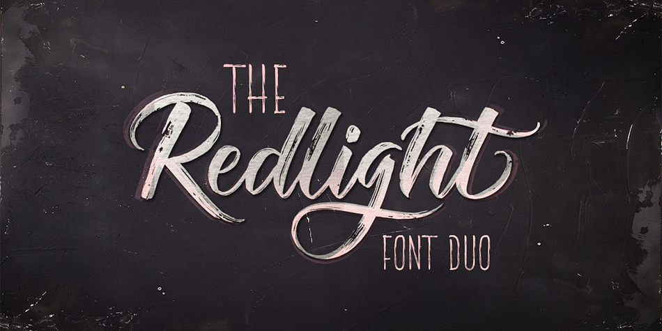 The Redlight Font Duo is a beautiful Script.
