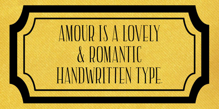Amour works lovely for stationery, valentine’s day, magazines, weddings, invitations, websites and anytime you would like to express your love.