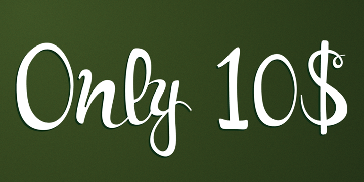Fikus font family sample image.