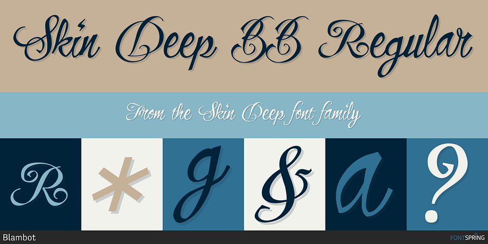 Skin Deep Font