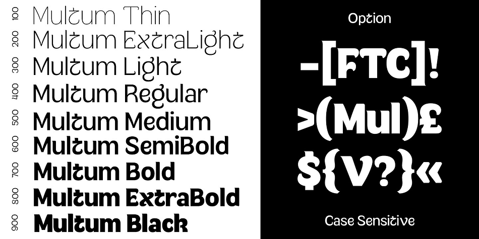 Multum Font
