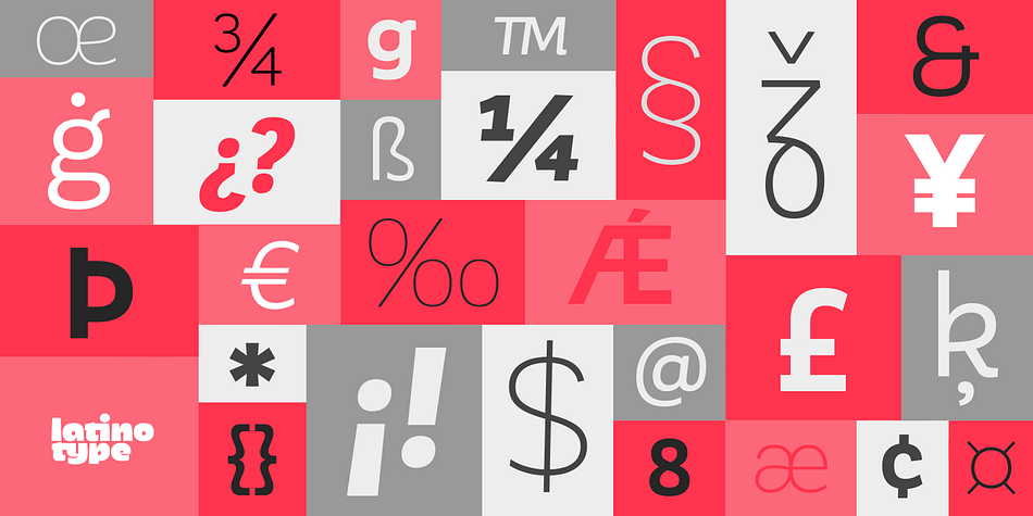Emphasizing the favorited Corporative font family.