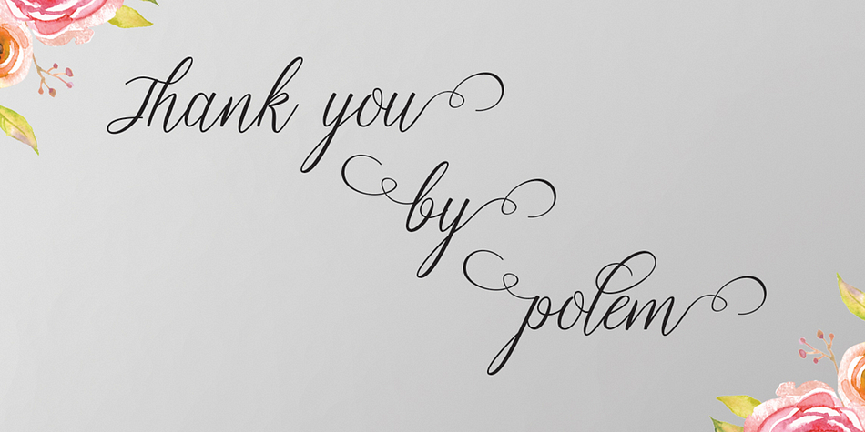 Programs that support in this font are Photo Shop, Adobe Illustrator, Adobe Indesign, Corel Draw and Microsoft Office.