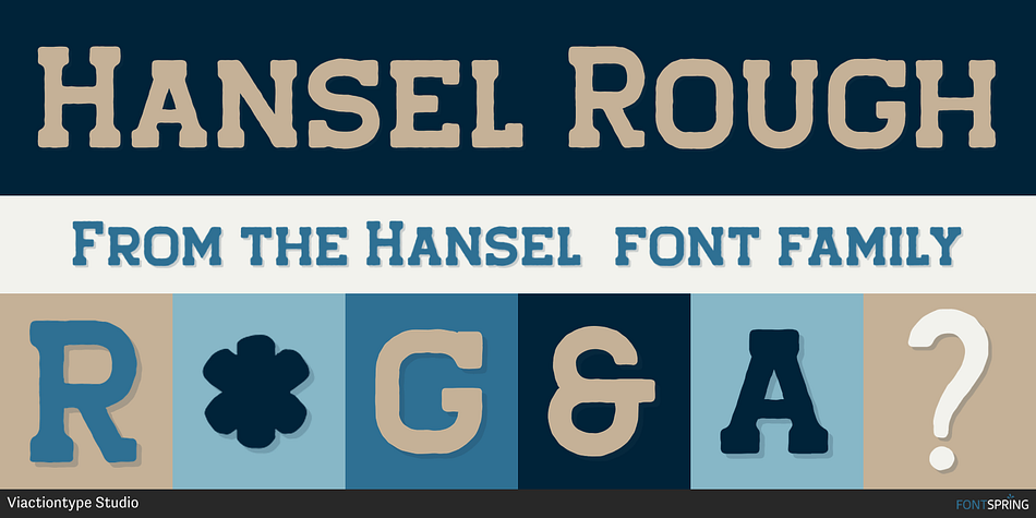 Hansel Rough Font
