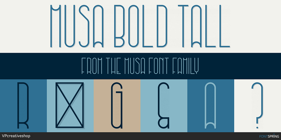 Musa Bold Tall Font