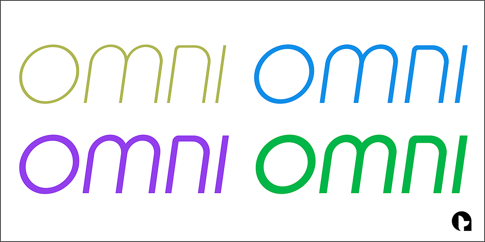 Displaying the beauty and characteristics of the Omni font family.