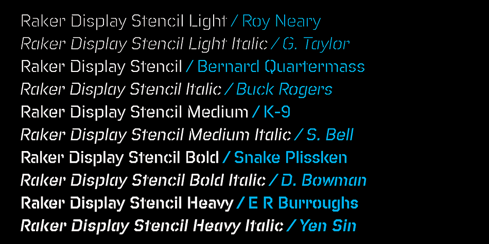 Each weight of each cut has been lovingly spaced and kerned, and all weights support Western, Eastern and Central European languages.