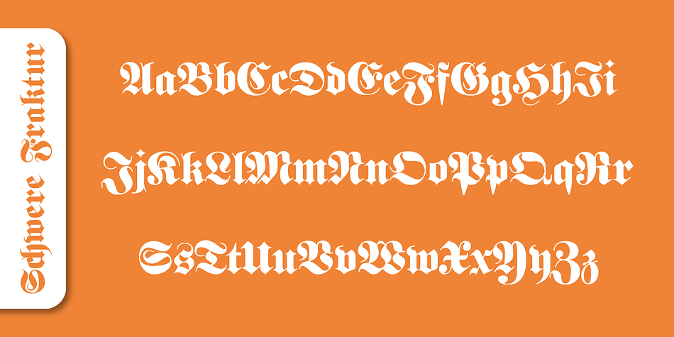 Starting in the 16th century and lasting well into the 20th century, most works in Germany were printed using blackletter types.