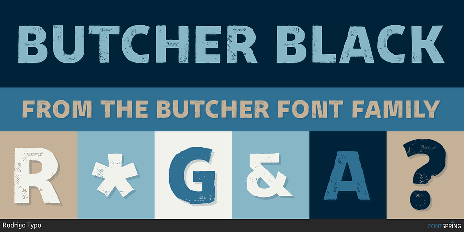 Butcher Black Font