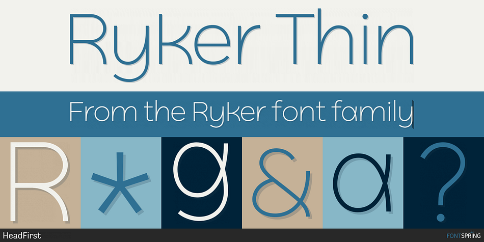 Ryker Thin Font