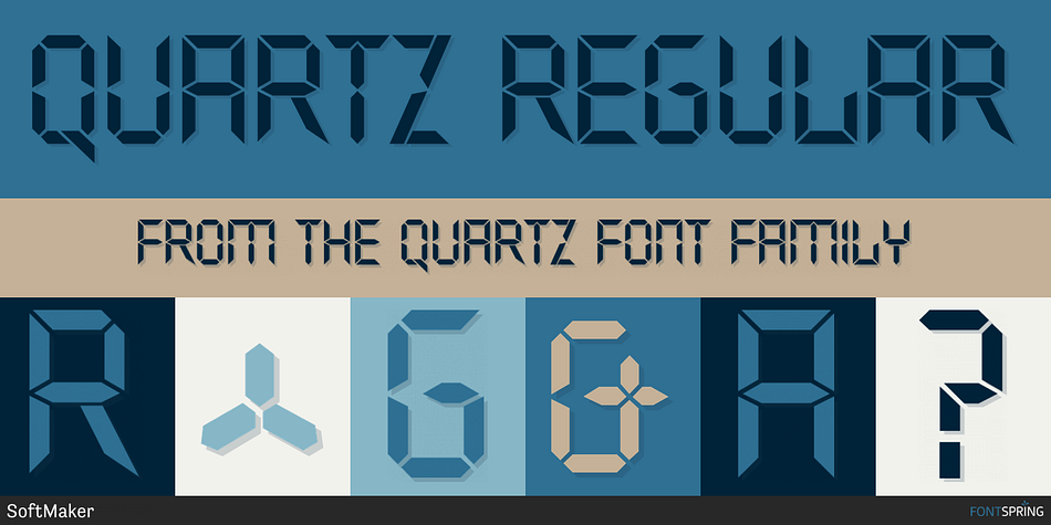 Quartz Regular Font