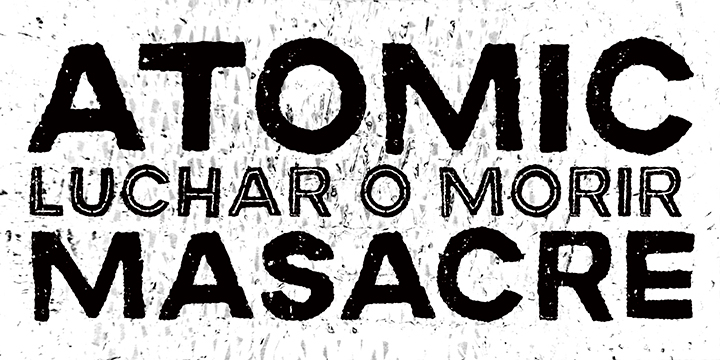Highlighting the Macabro font family.